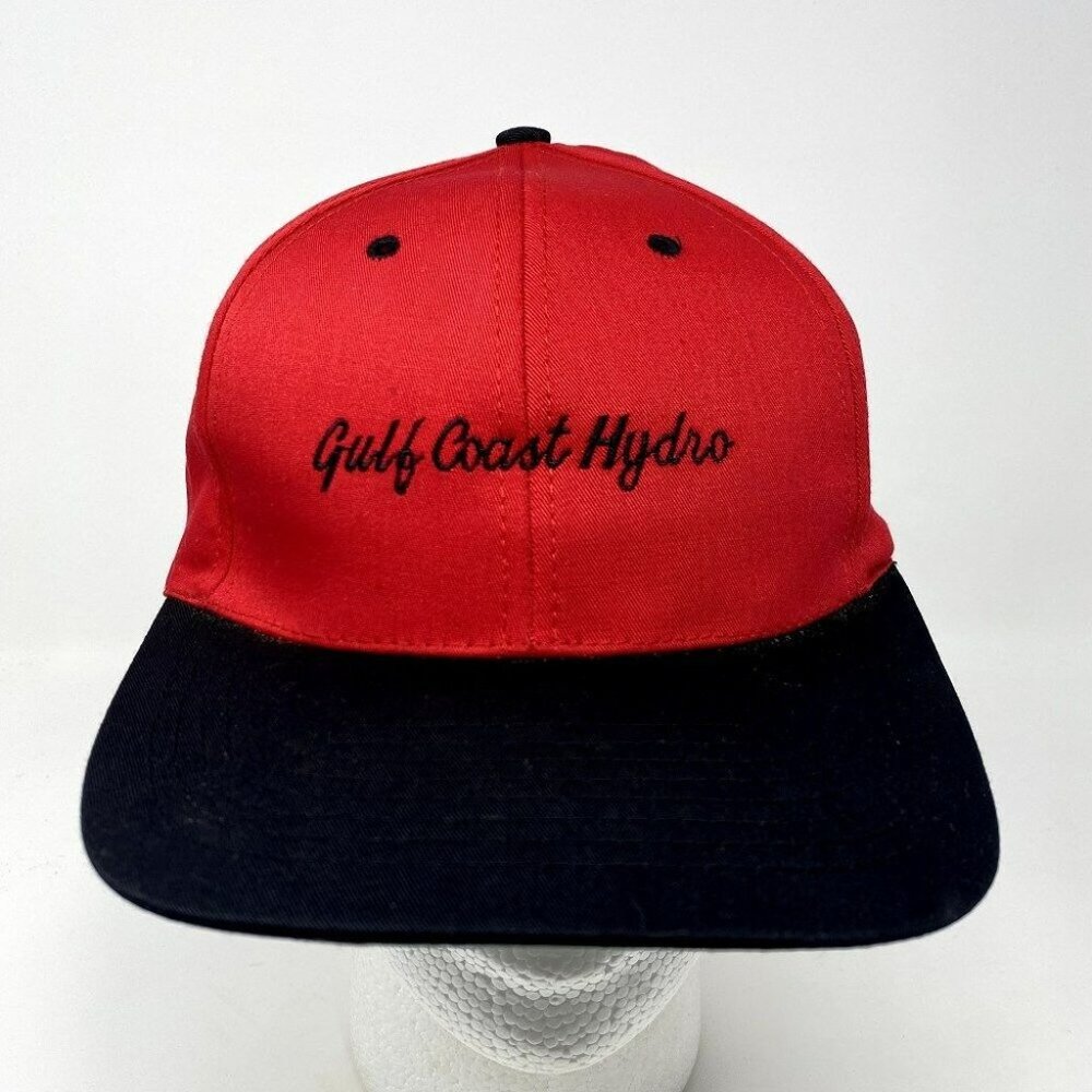 Gulf Coast Hydro‎ Welding Snapback Hat Red Nissun Work Hydrostatic Supply Store